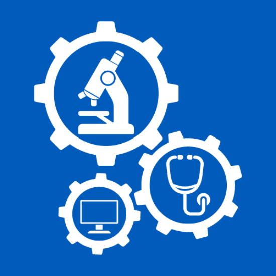 STEM graphic - Science, Engineering and Math/Medicine